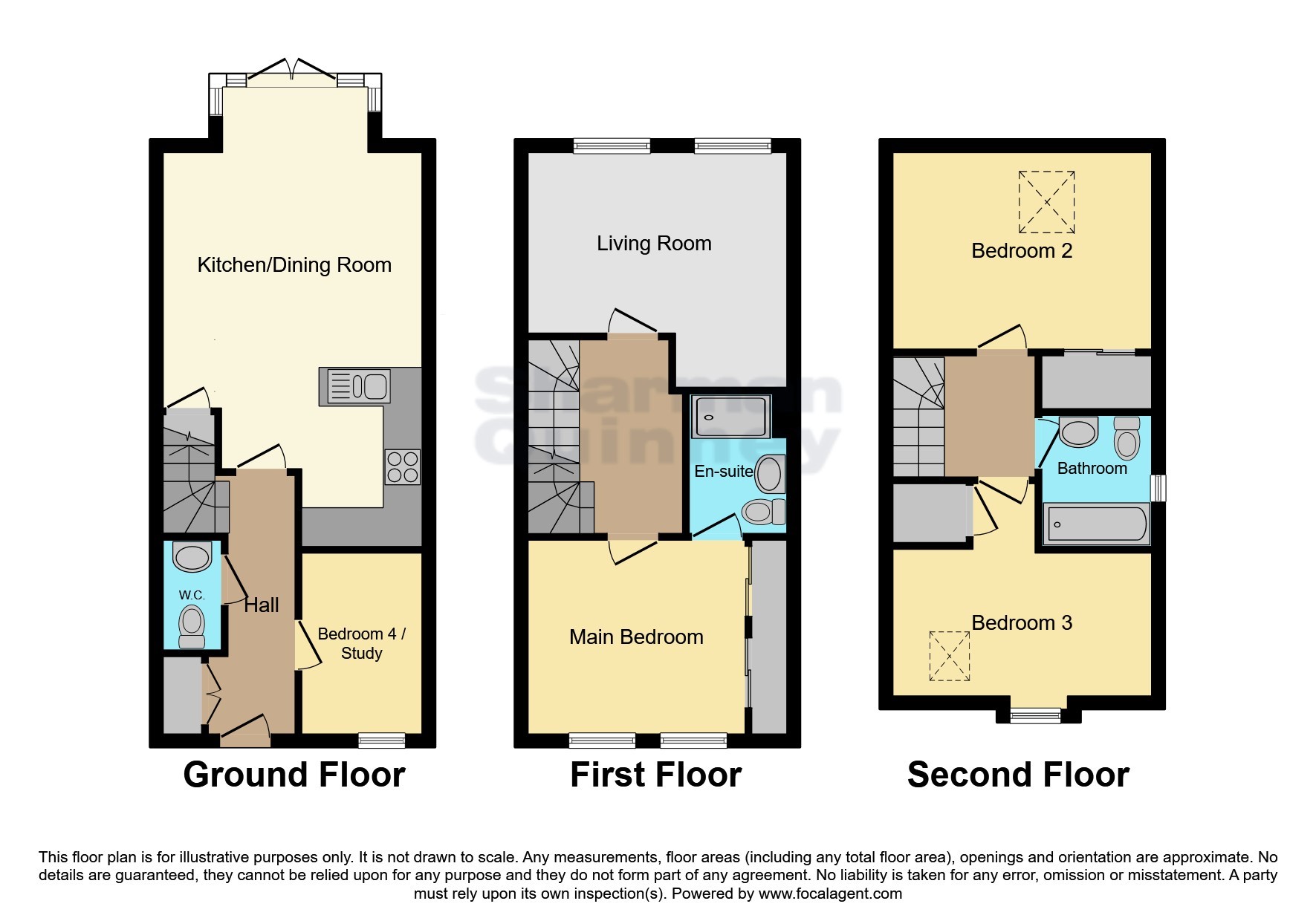 29, Gumcester Way, Huntingdon floorplan