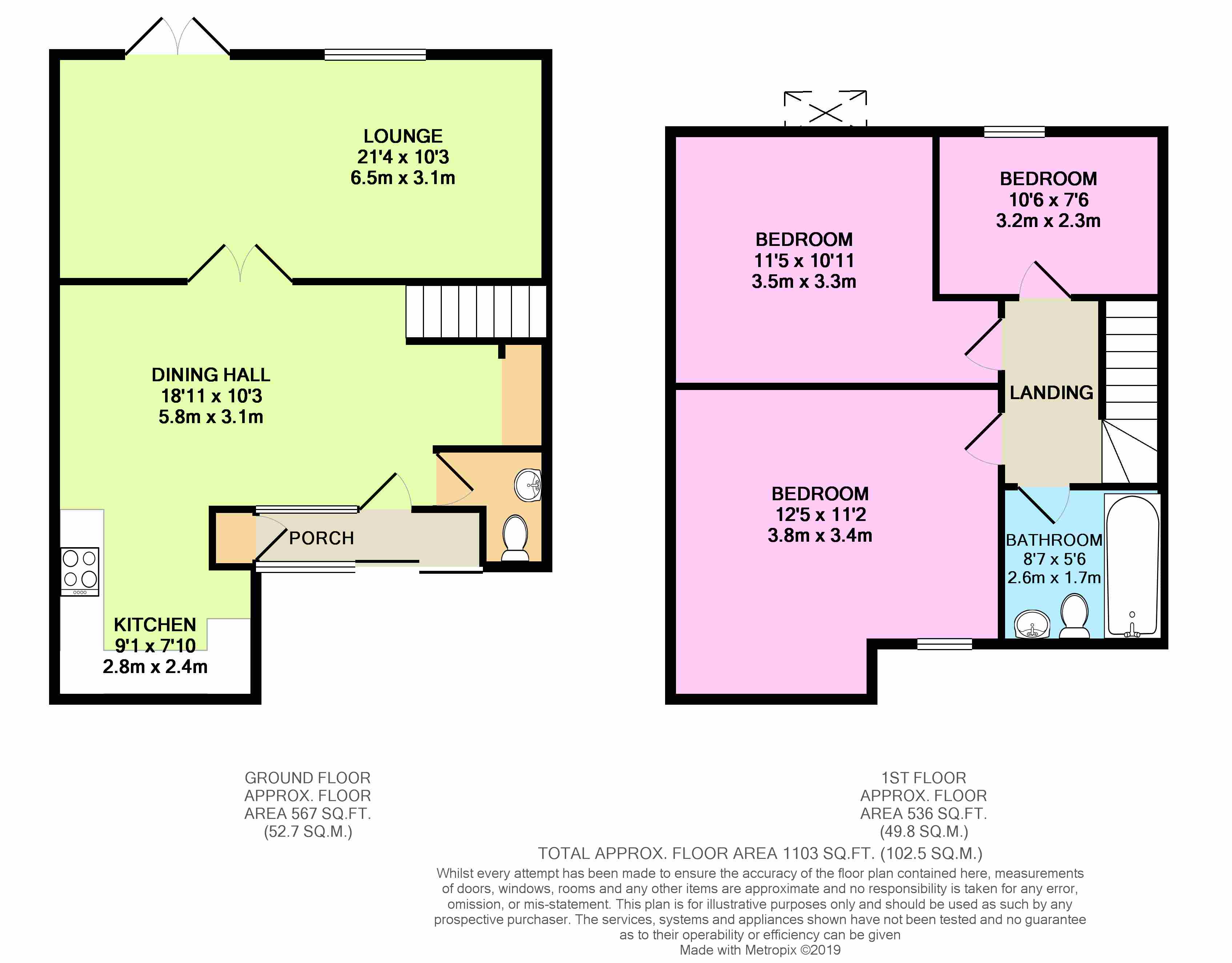 3 Bedrooms Terraced house for sale in Fosse Close, Cirencester GL7