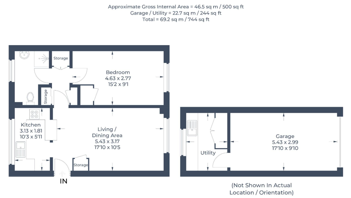 White Hill Court, Hertfordshire floorplan