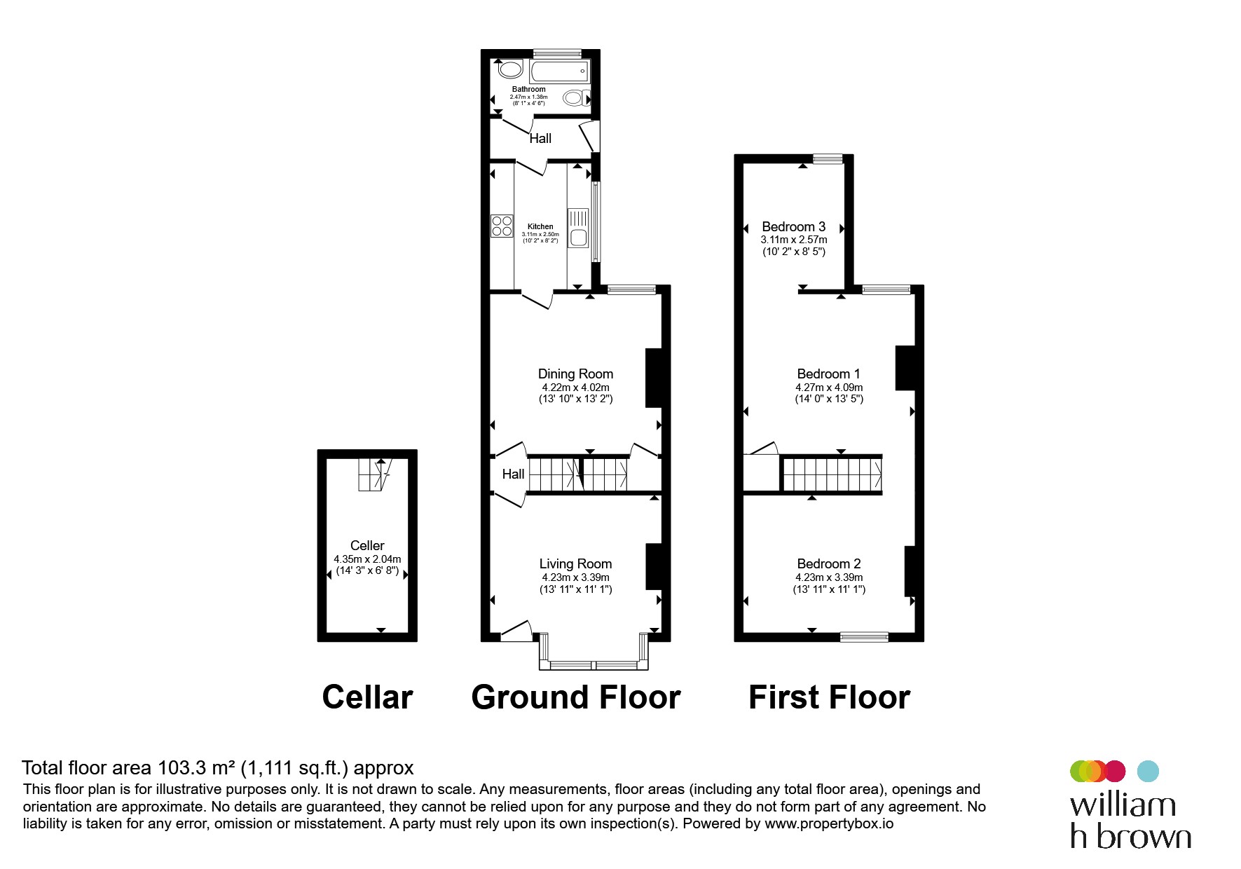 57, Silverdales, SHEFFIELD floorplan