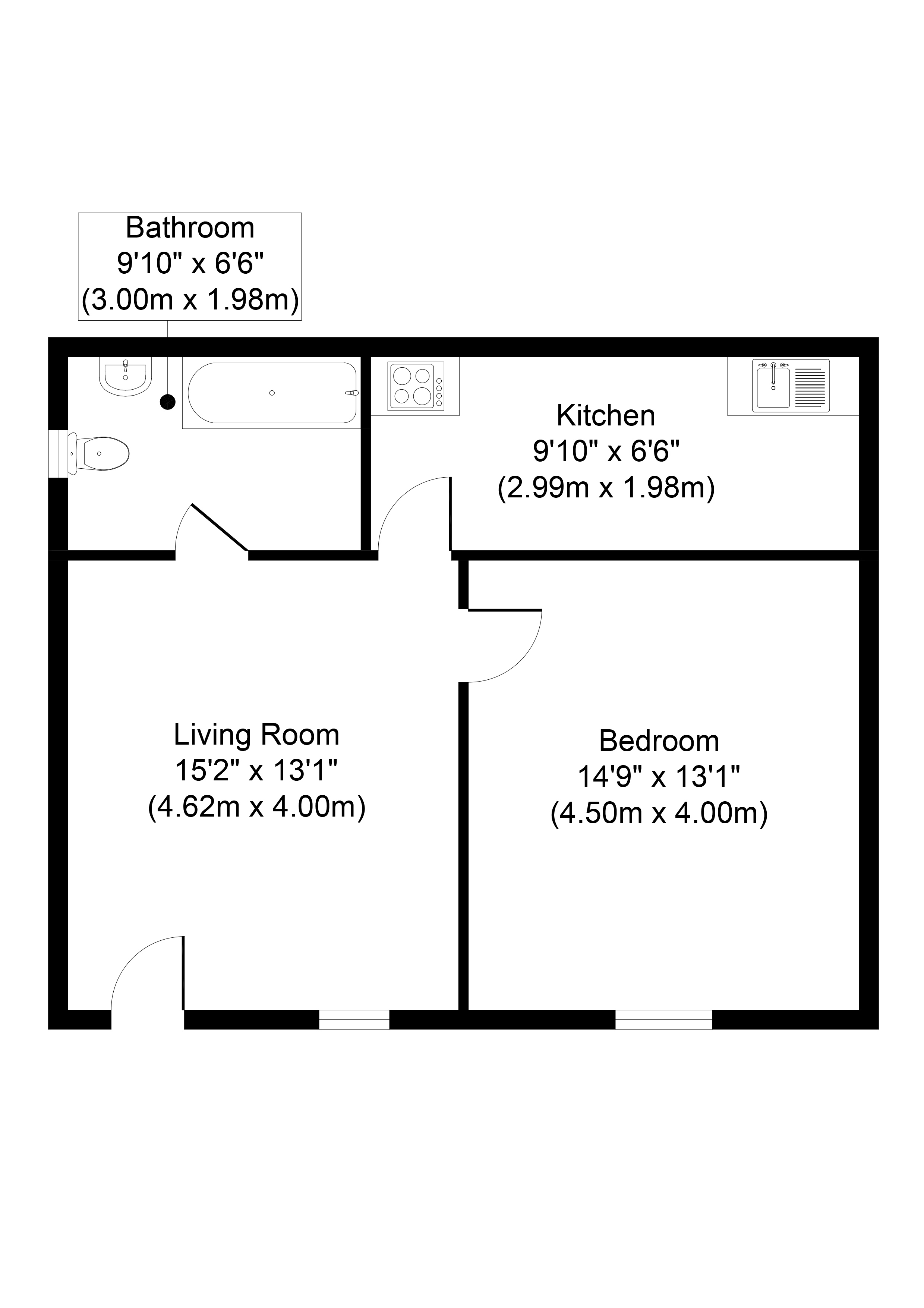 1 Bedrooms Flat to rent in Lower Fant Road, Maidstone ME16