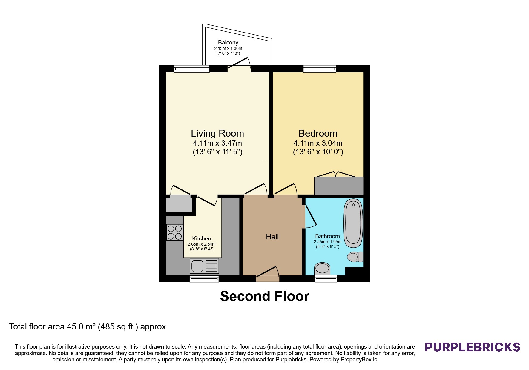 Flat 8/Adelaide House, Westbourne Grove, London floorplan