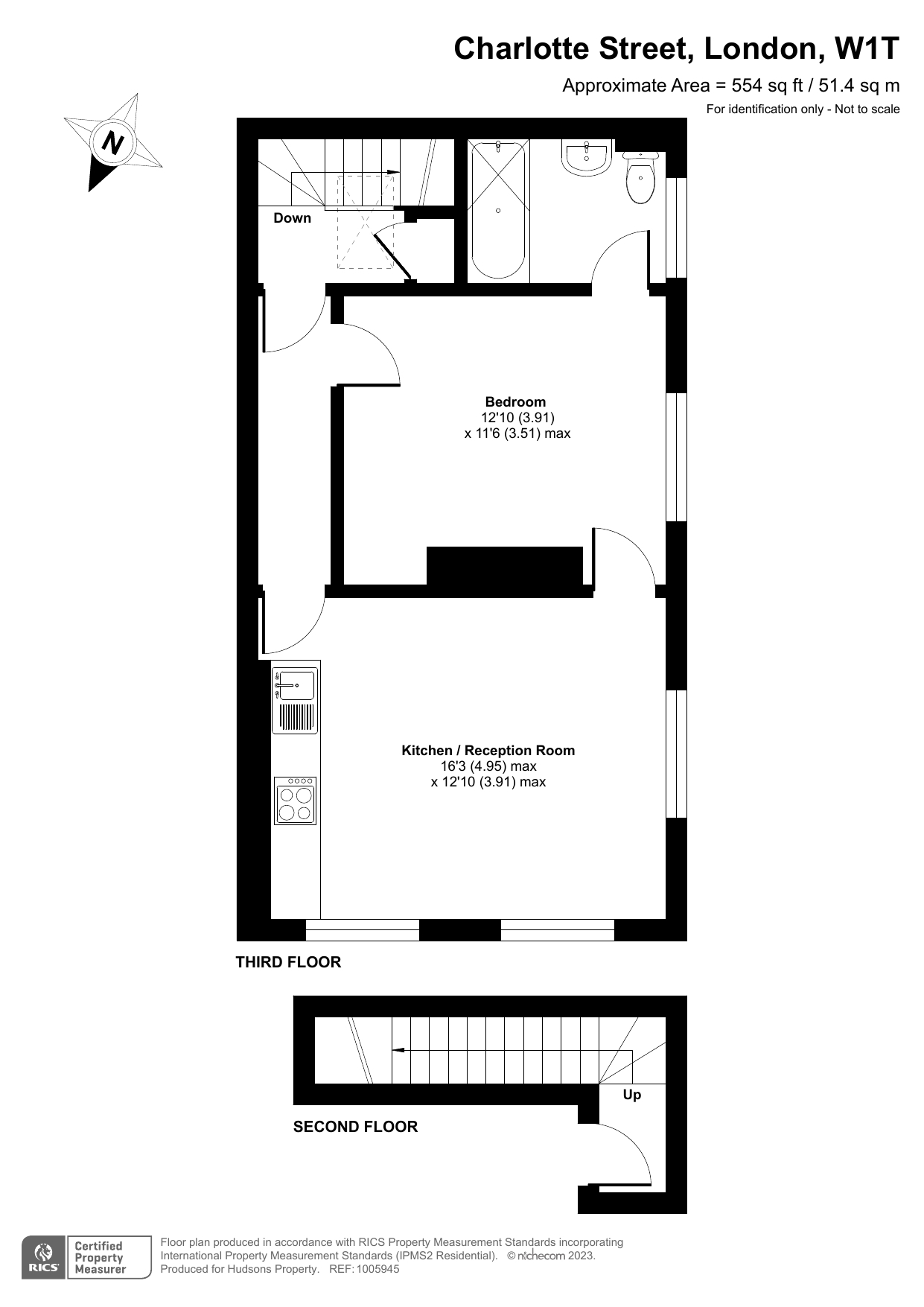 Charlotte Street, London floorplan