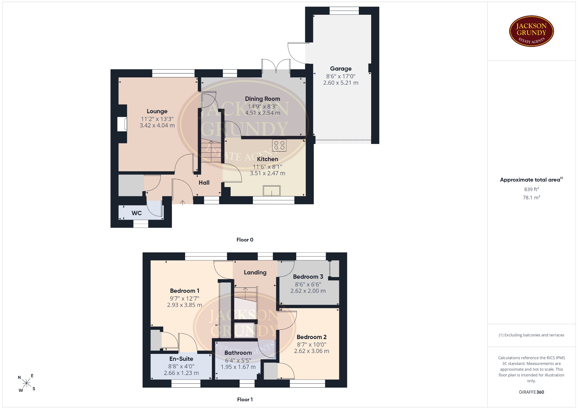 24, The Leys, Northampton floorplan