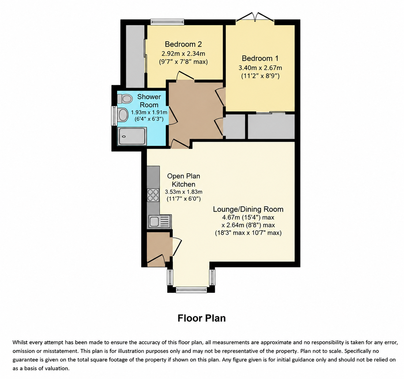 1a, Summerfield Road, Dudley floorplan