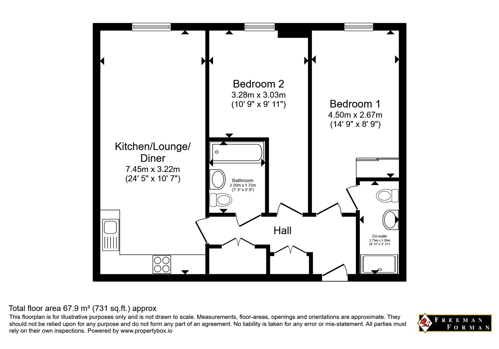 Flat 6, Cornflower Court,, Sovereign Way, Kent floorplan