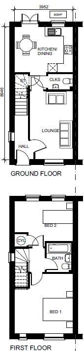 Plot 13, 17, Iviatt Way, Bewdley floorplan