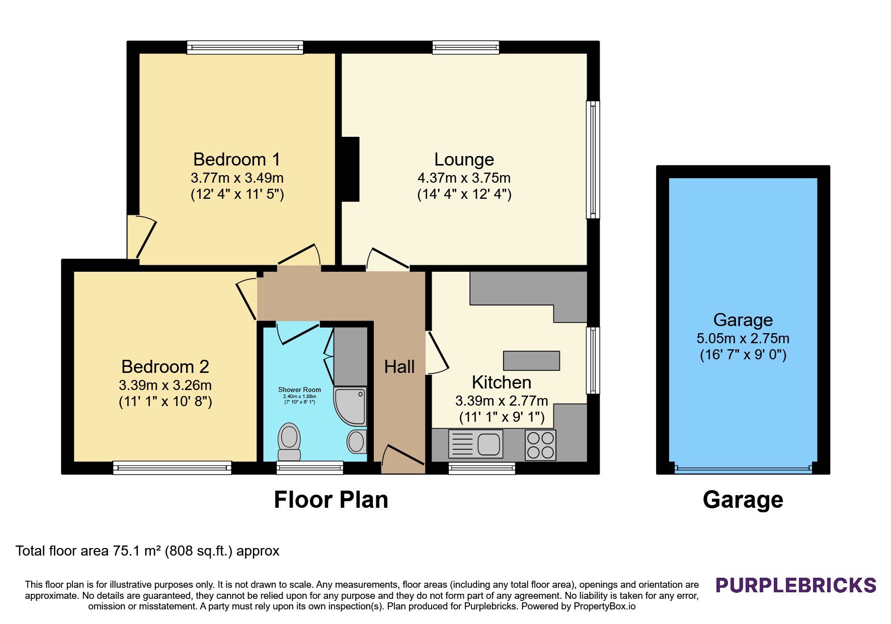 1 Maybury Court, Shaftesbury Road, Woking floorplan