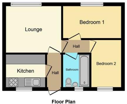 17, Buckingham Road, Peterlee floorplan