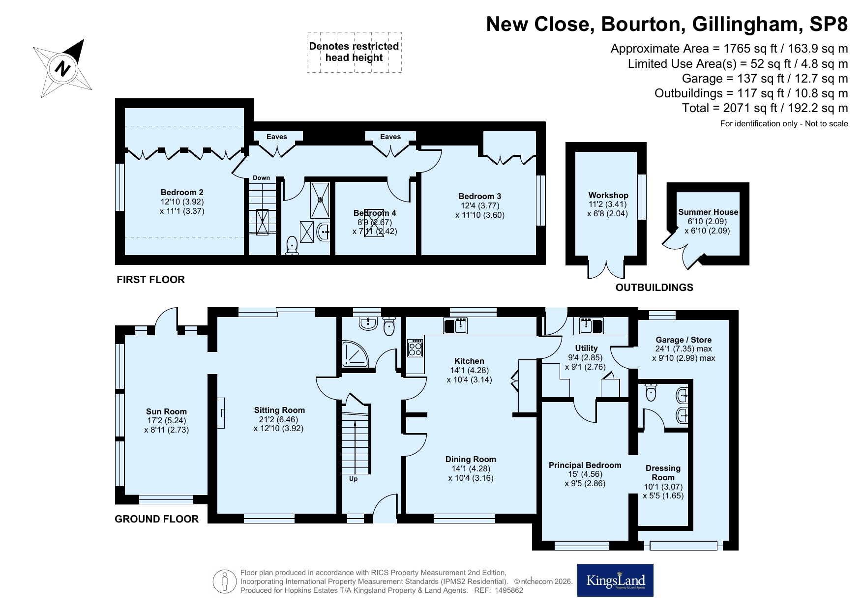 Knowle House, 1, New Close, Gillingham floorplan
