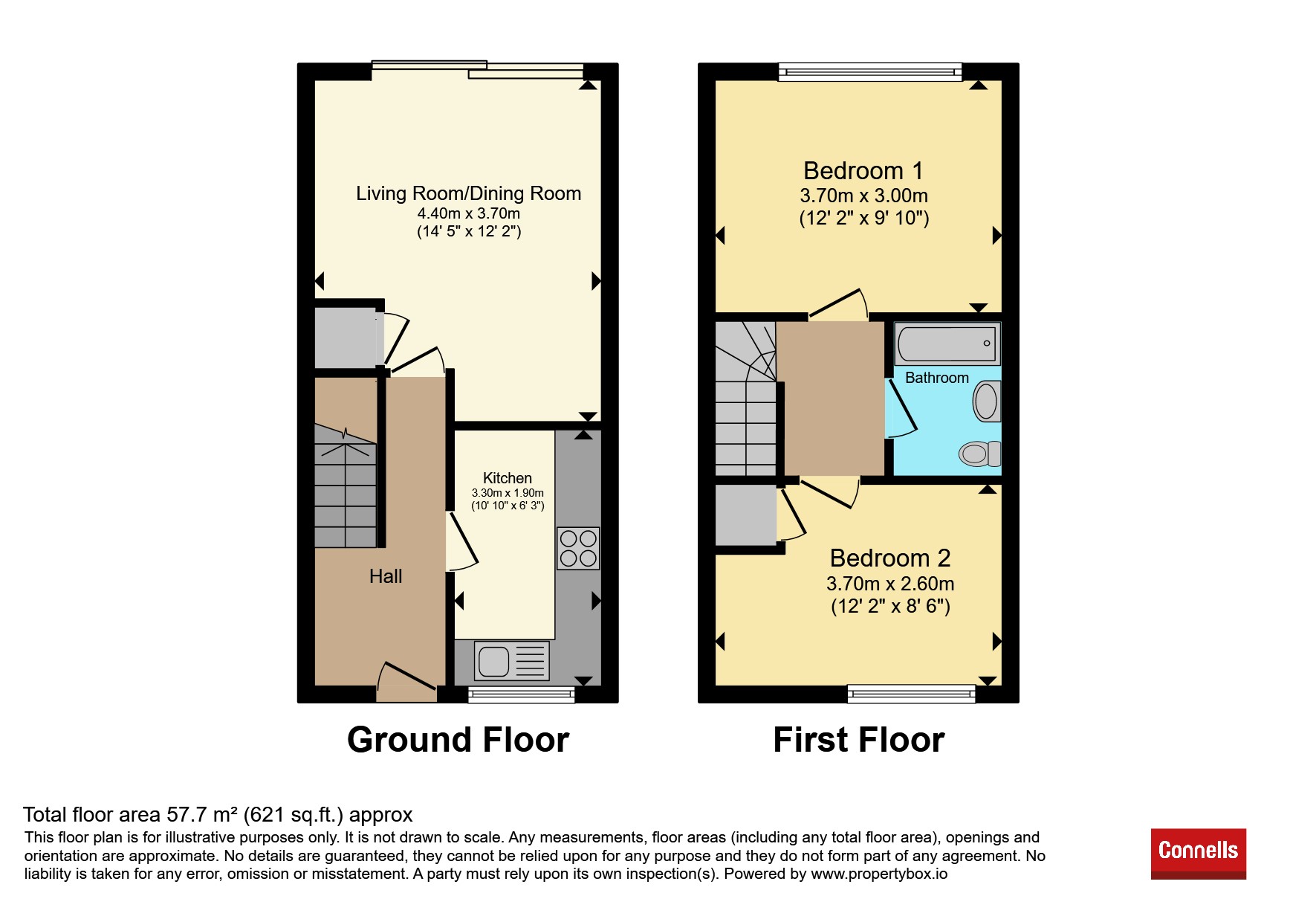 7, Bell Close, BRACKLEY floorplan