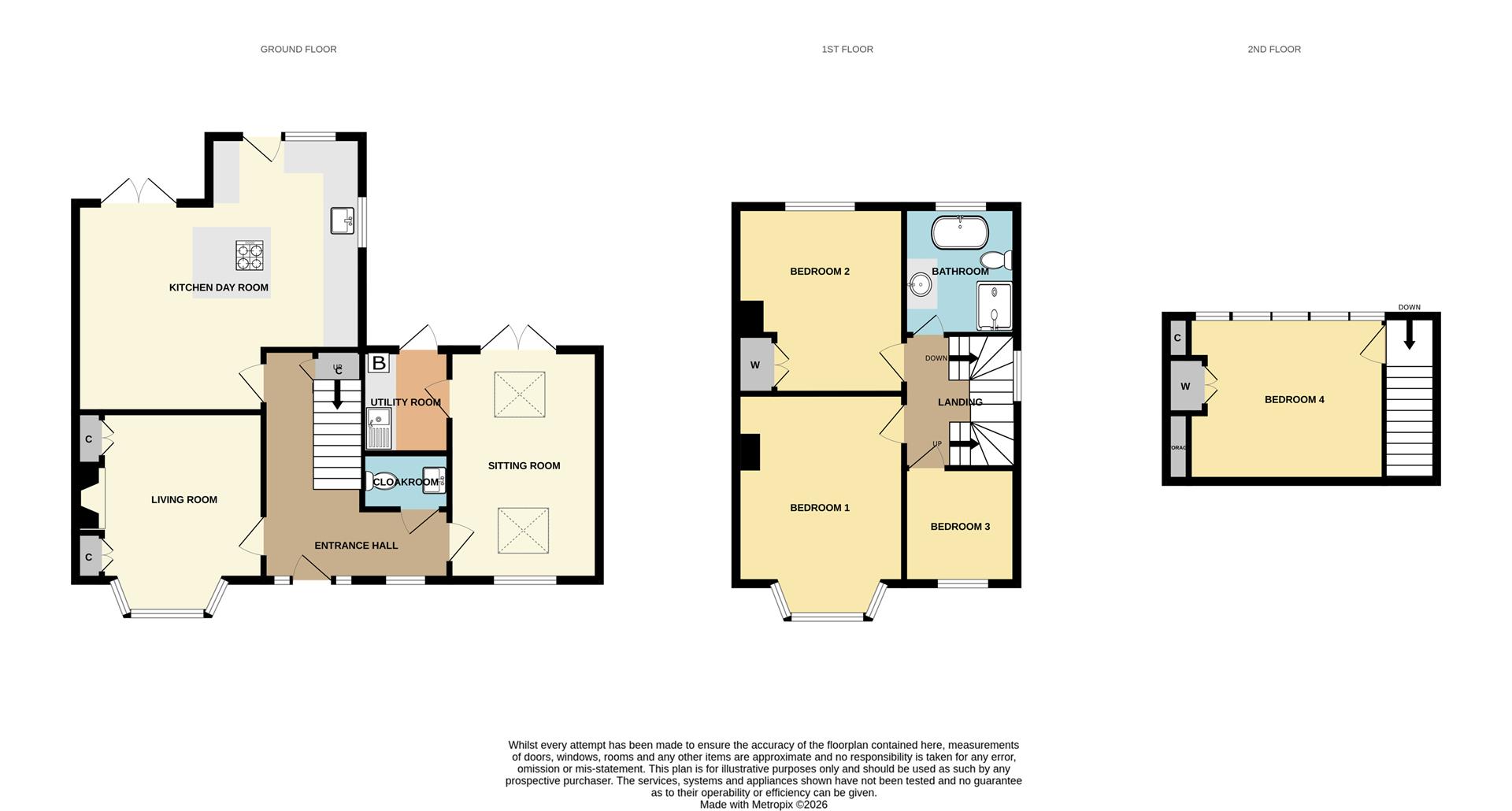 2, Molescroft Drive, Beverley floorplan