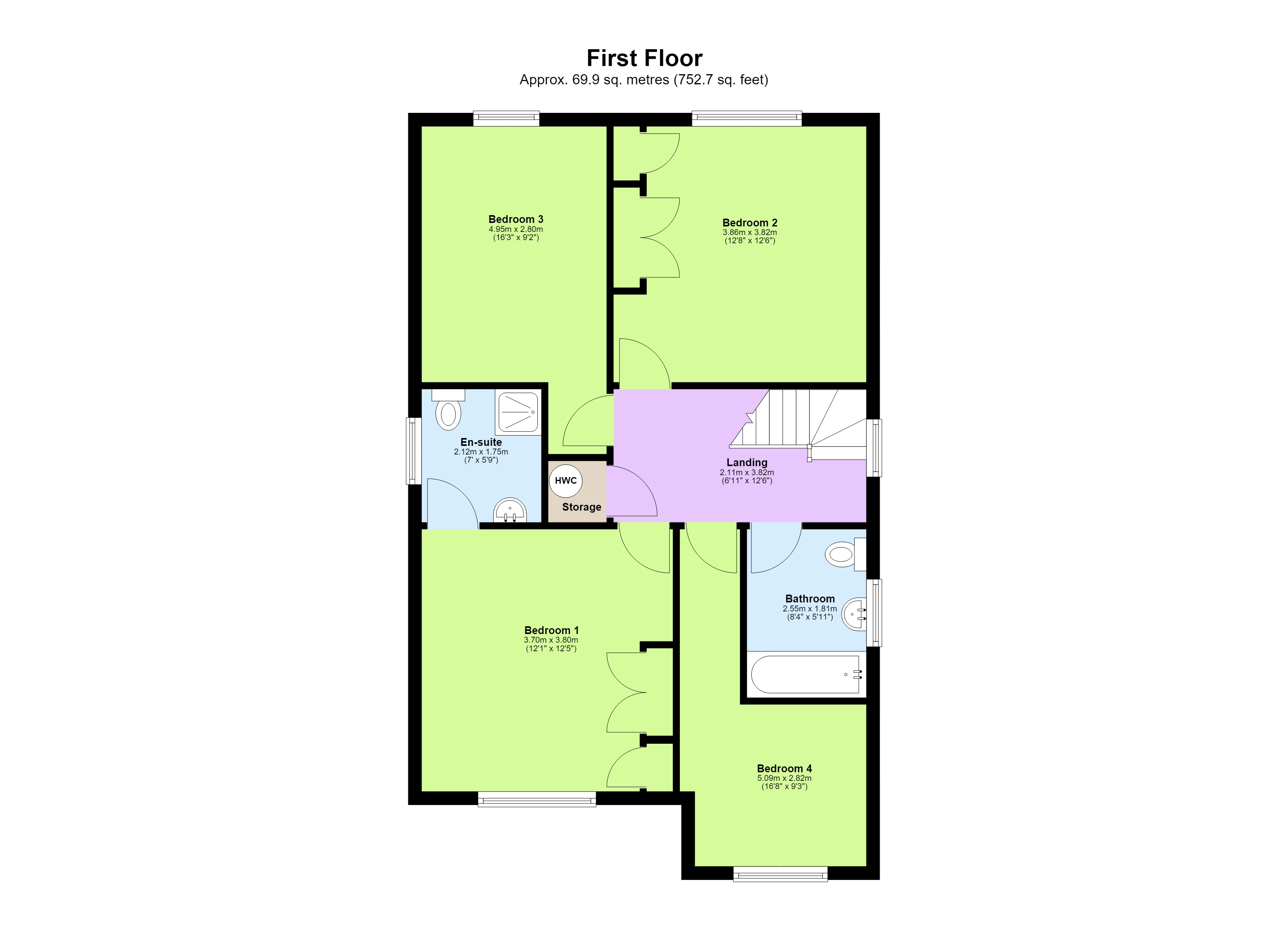 33, Walnut Grove, Hertfordshire floorplan