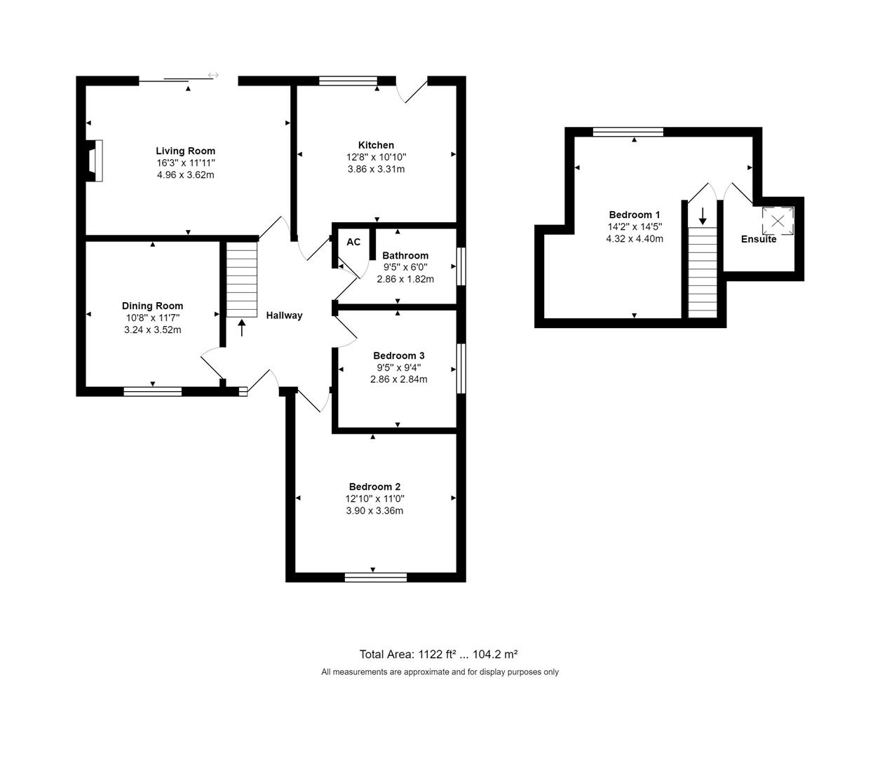 69, Ryelaw Road, Fleet floorplan
