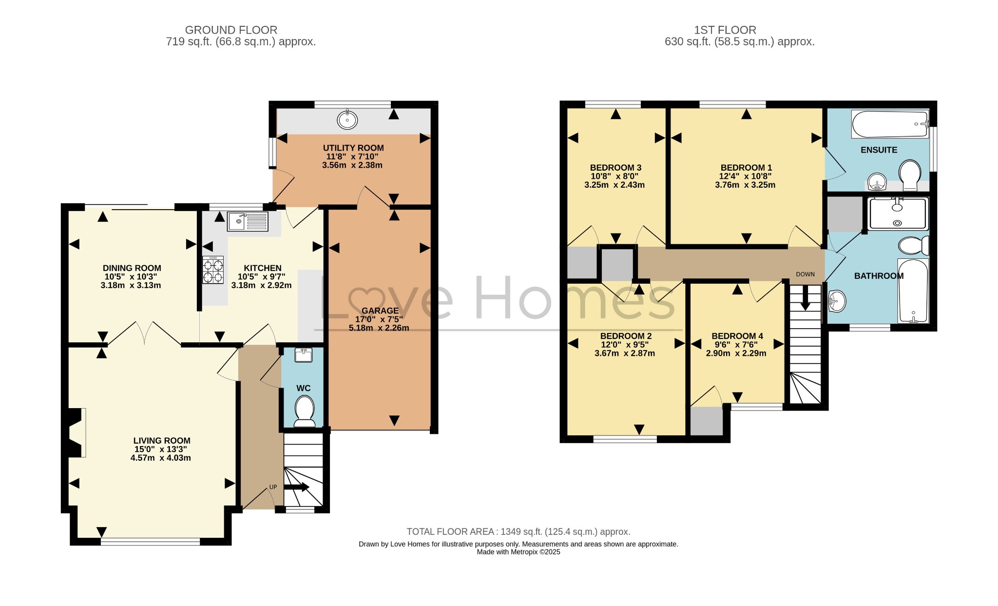 2, Astwood Drive, Bedford floorplan