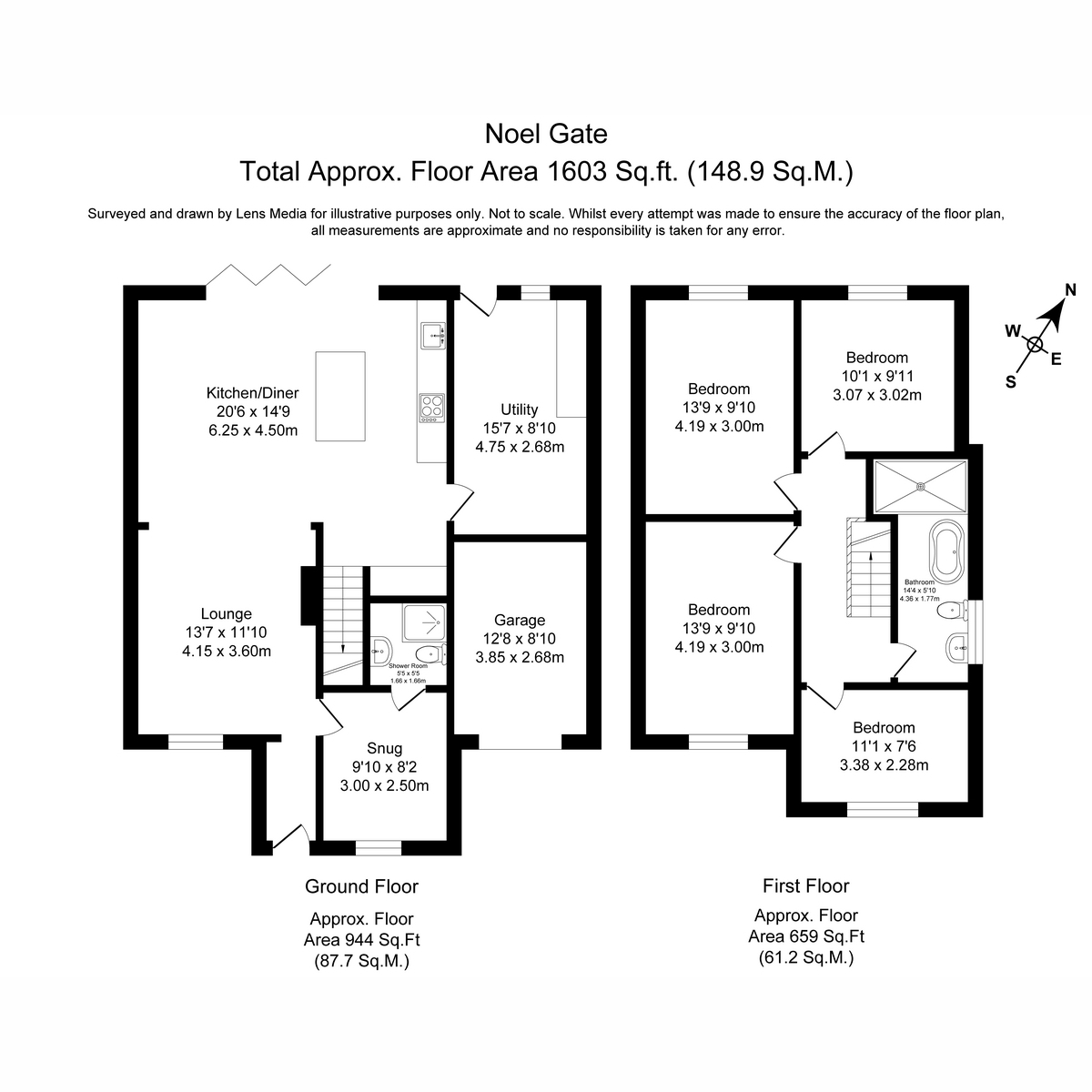 Noel Gate, Aughton floorplan