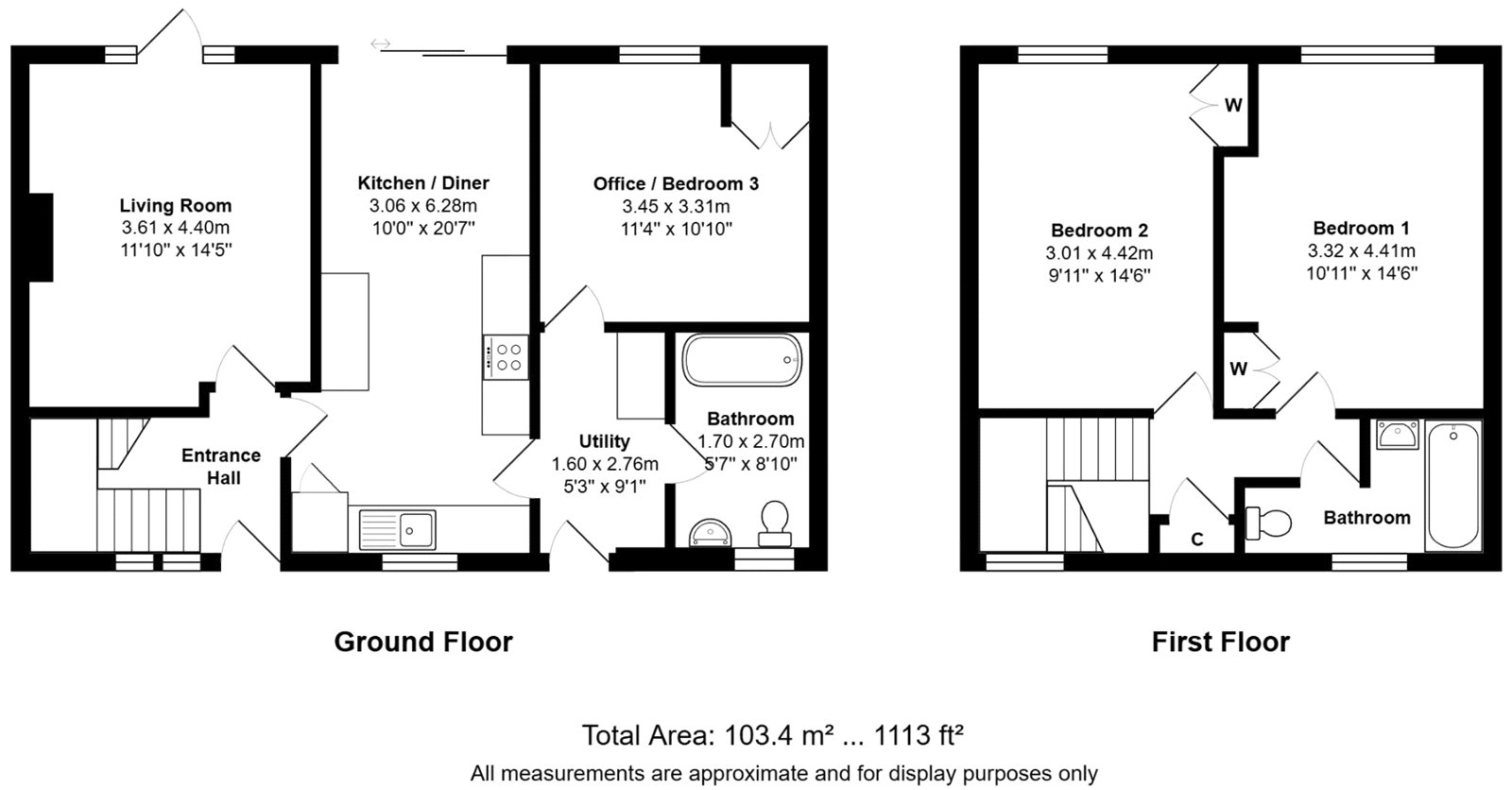 10, Thompson Close, Dereham floorplan