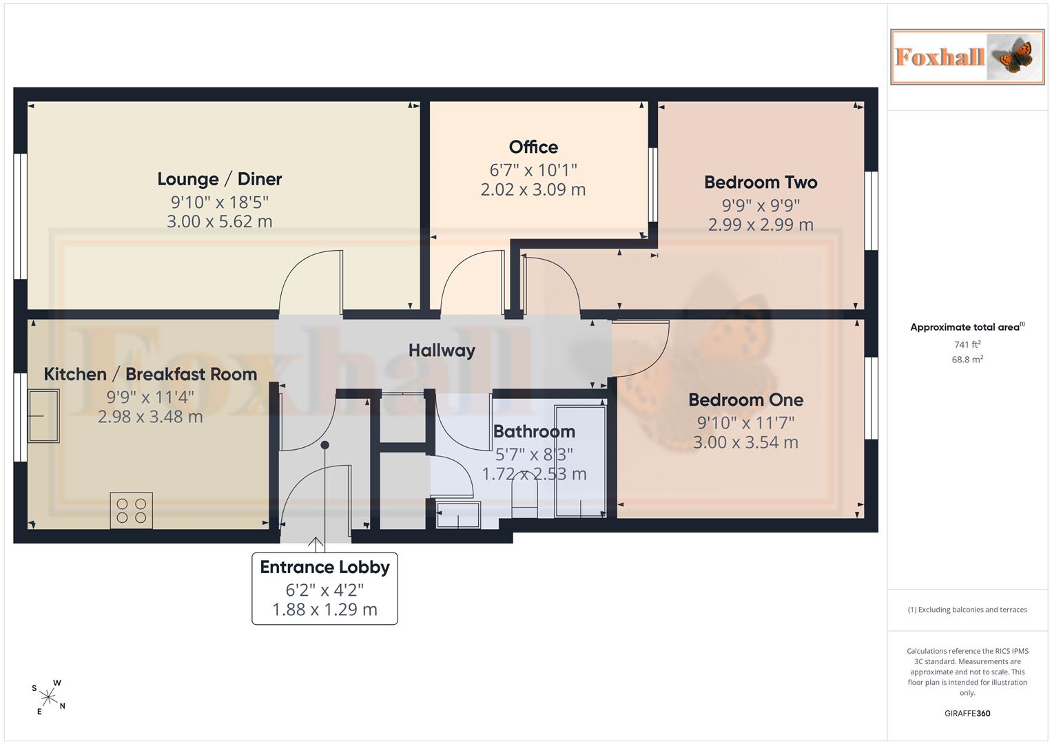 36, Hale Close, Ipswich floorplan