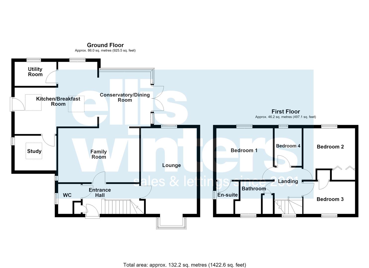 9, Dovey Close, St. Ives floorplan