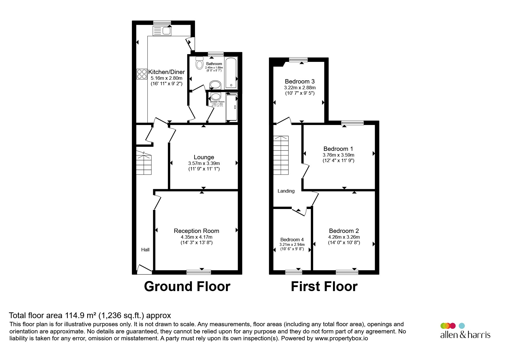 17, Dover Street, Swindon floorplan