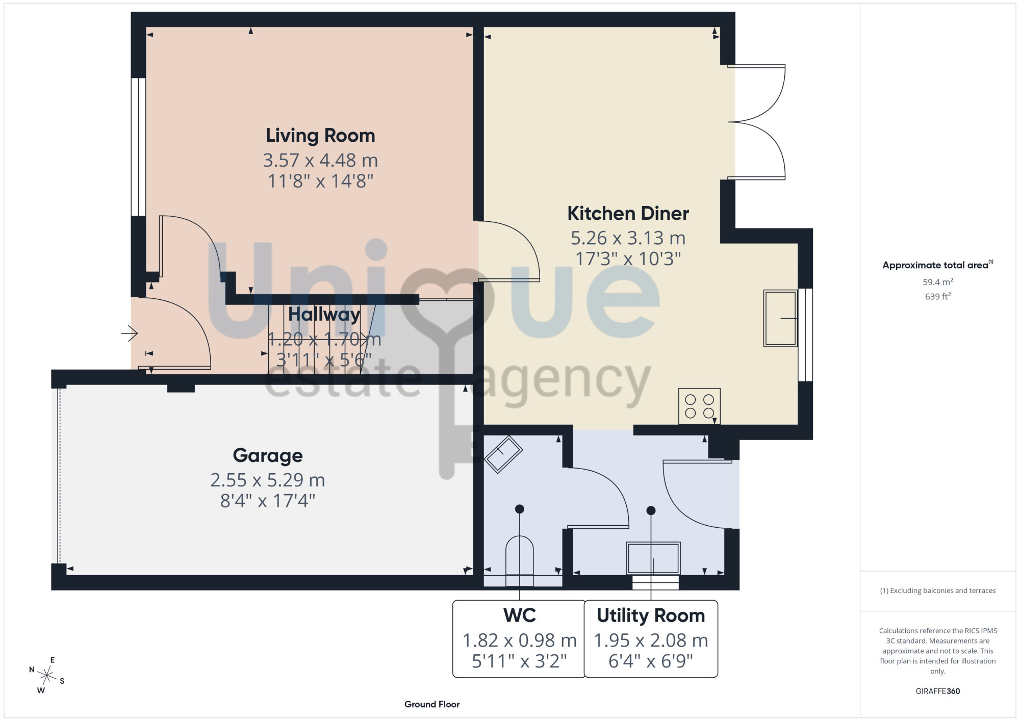 6, Bletchley Close, Blackpool floorplan