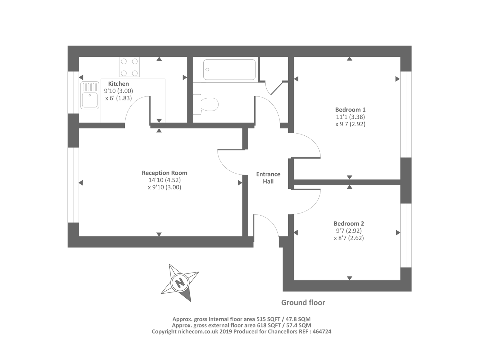 2 bed flat for sale in Sands, High Buckinghamshire HP12 Zoopla