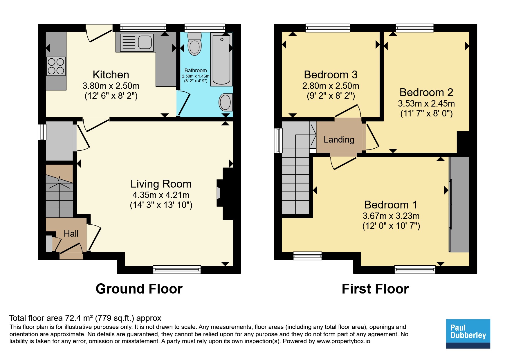 2, Remembrance Road, Wednesbury floorplan