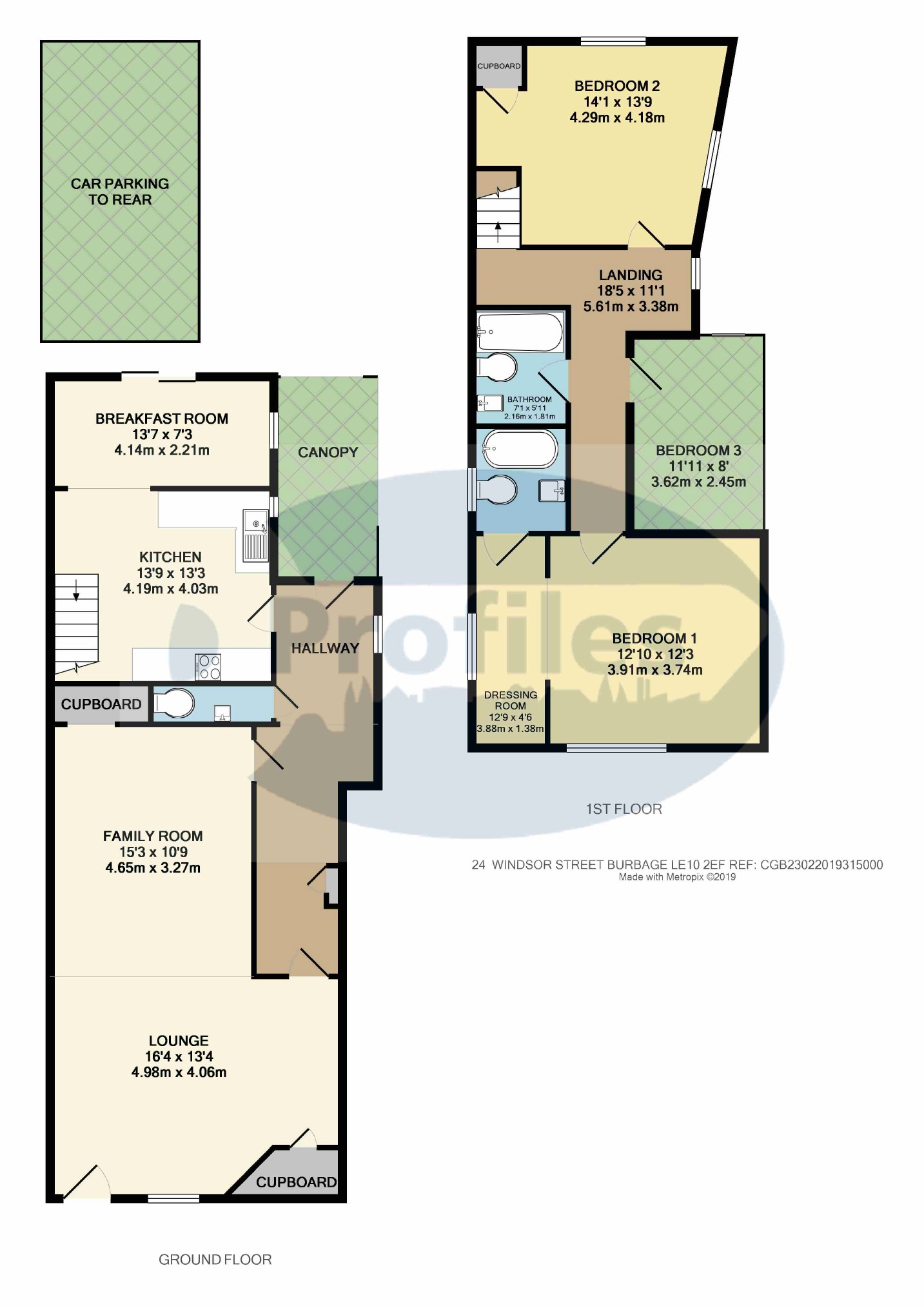 3 Bedrooms Terraced house for sale in Windsor Street, Burbage, Hinckley LE10