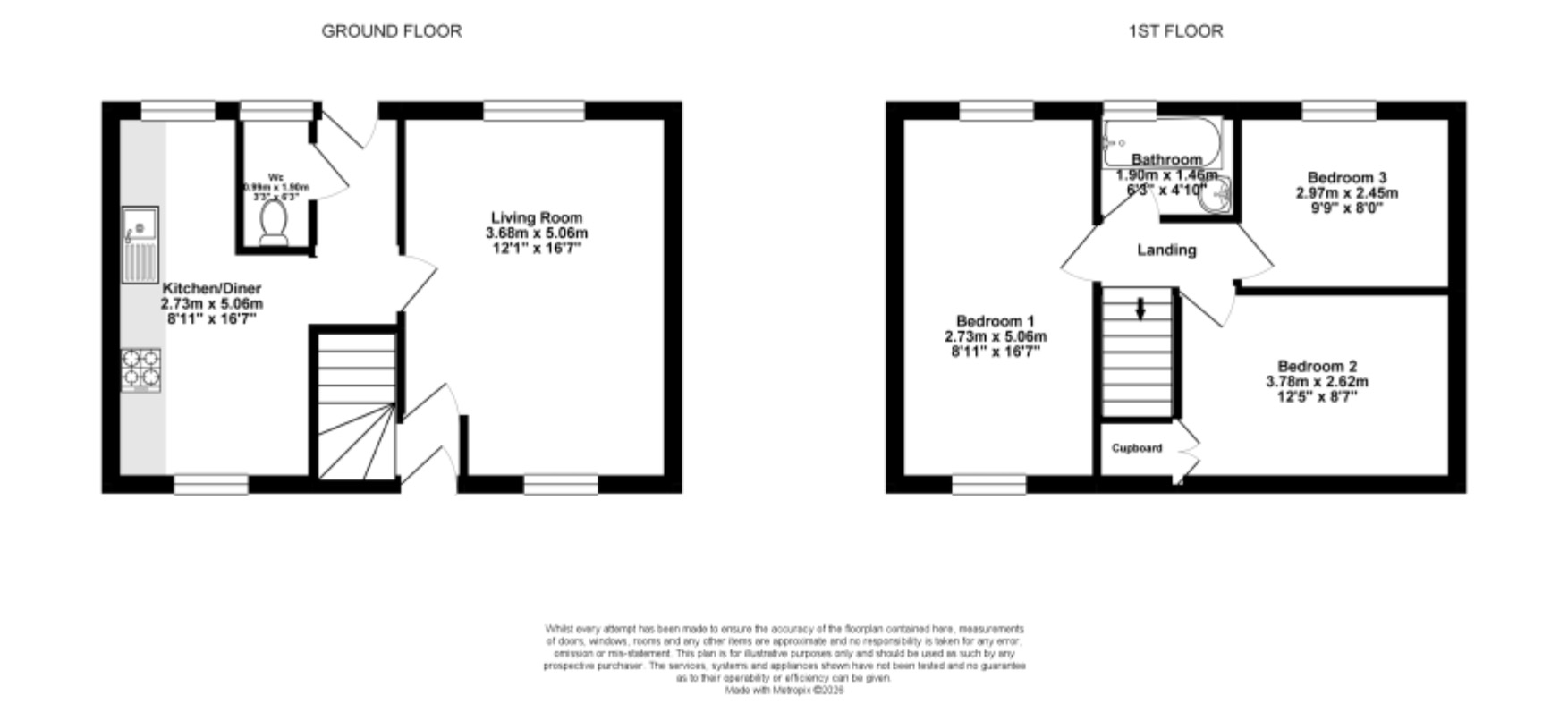 28 Honiton Road, Bristol floorplan