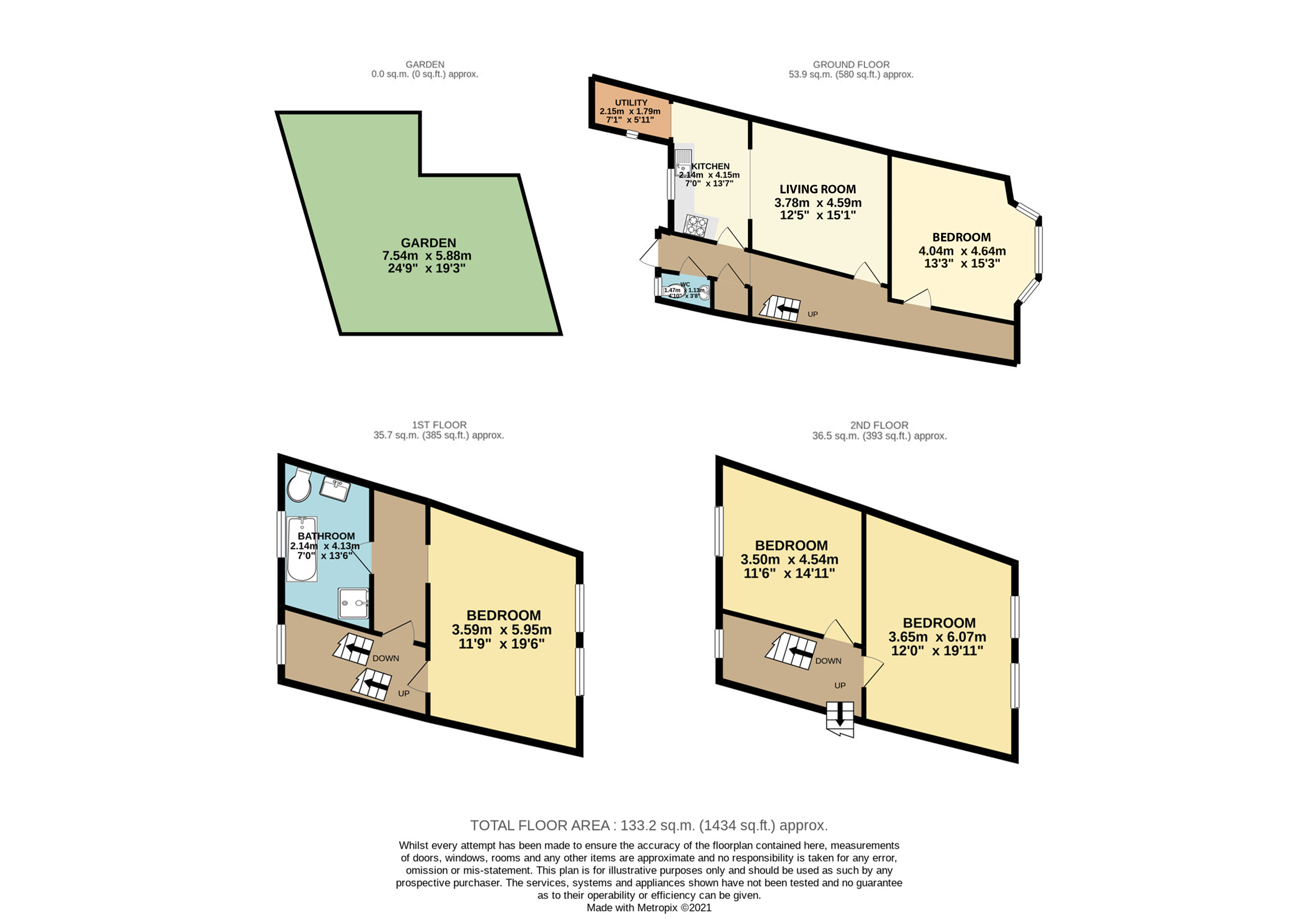 3, Lowman Road, London floorplan