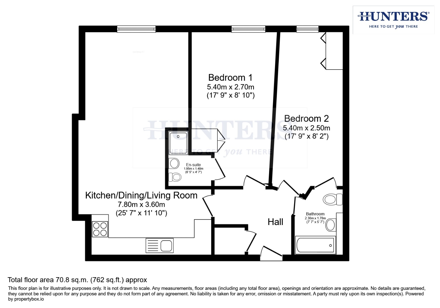 34 Cocoa Suites, Navigation Road, York floorplan