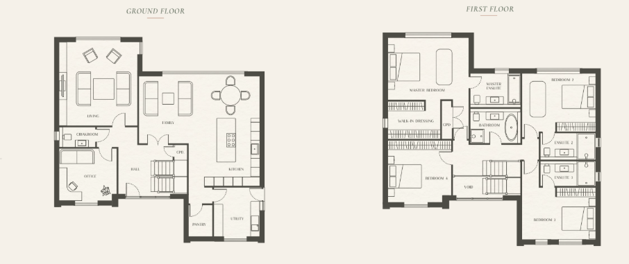 Rose Gate, Common Road, Cranbrook floorplan