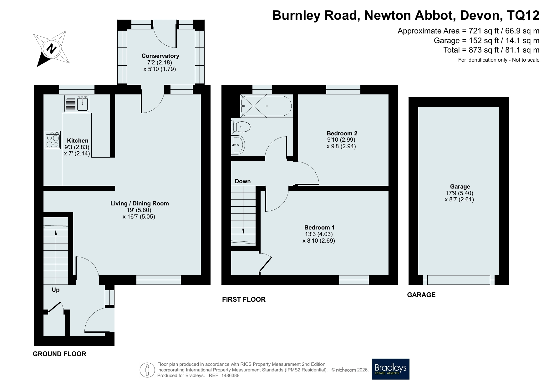 31 Burnley Road, Newton Abbot Devon, Devon floorplan