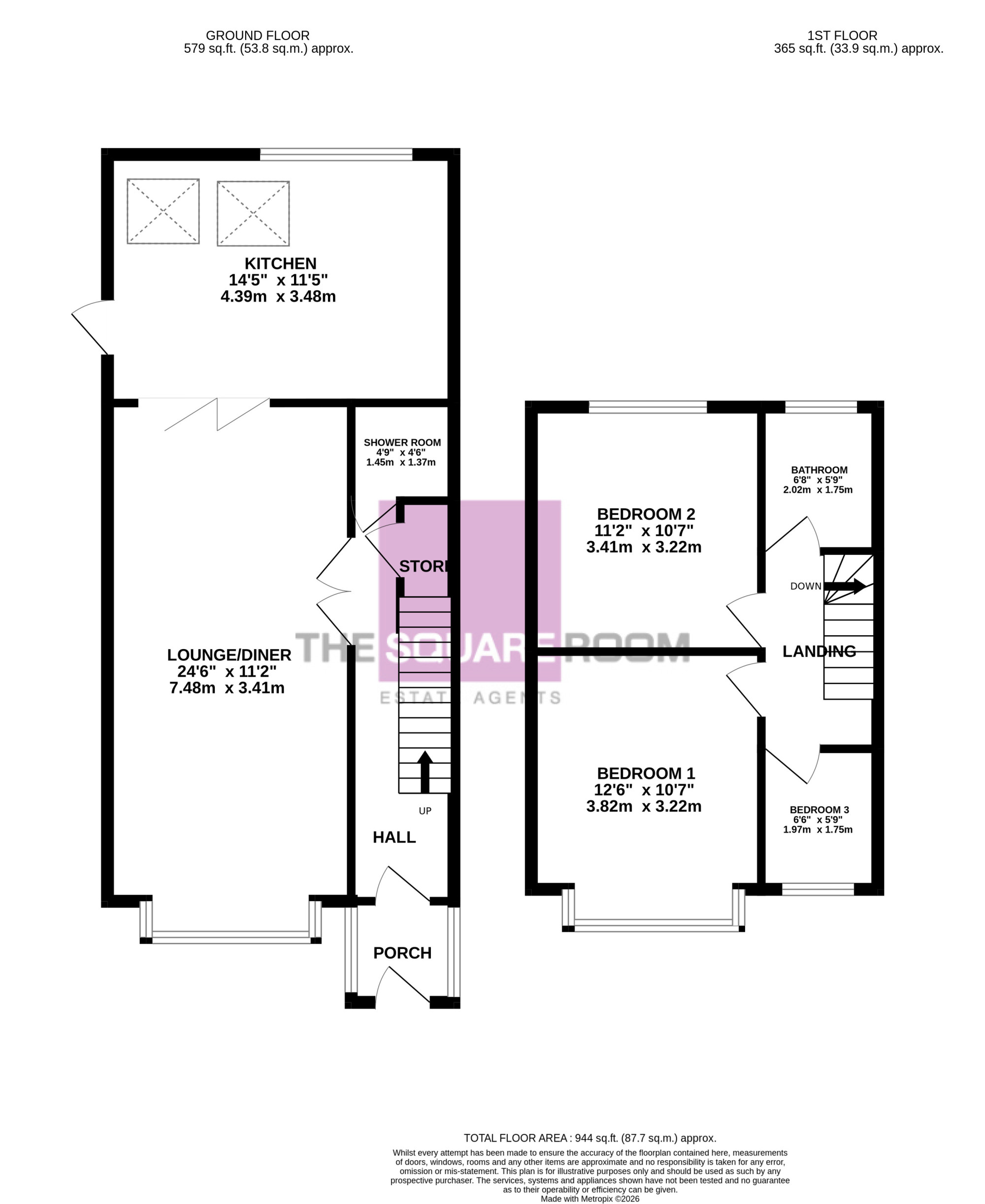 North Drive, Cleveleys floorplan