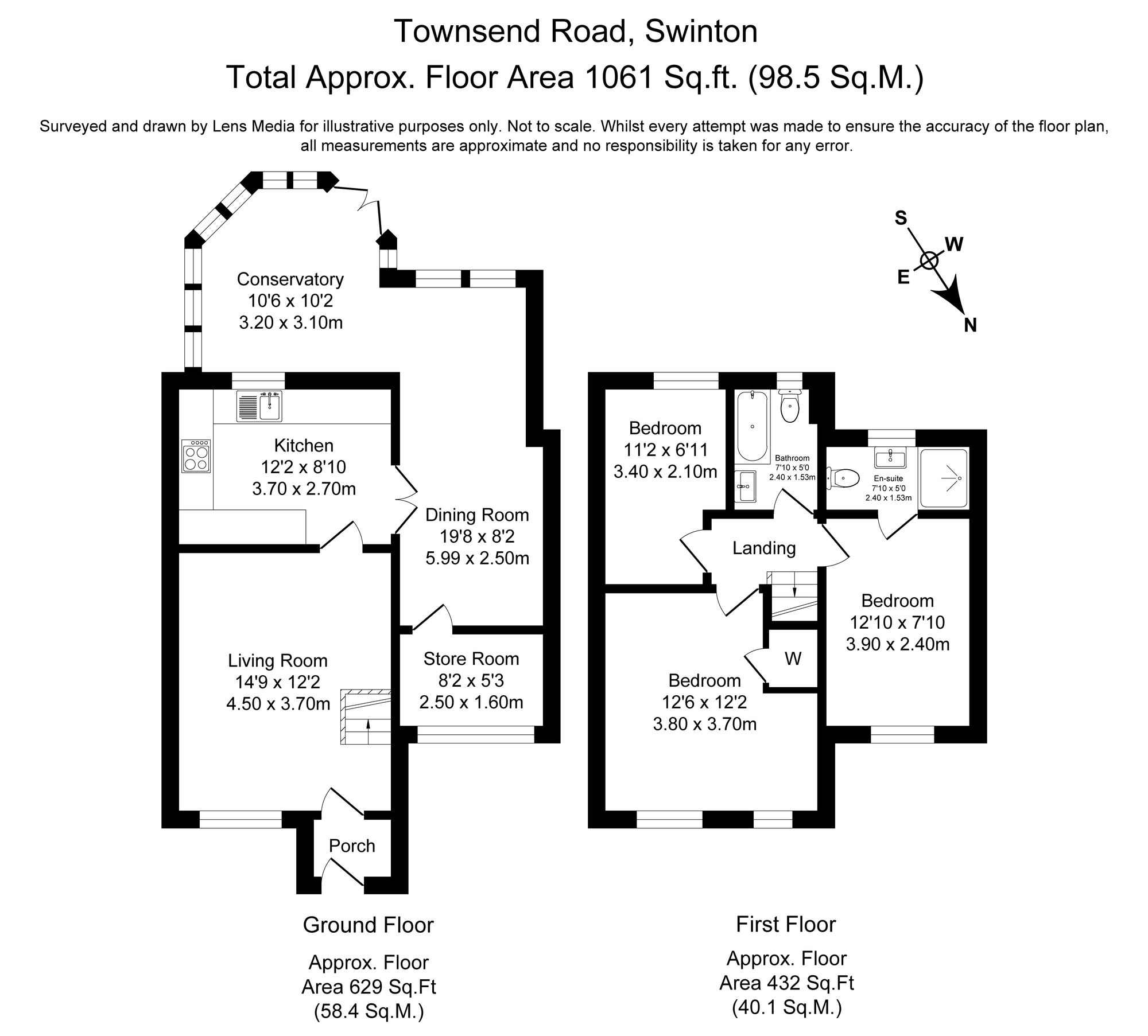 18 Townsend Road, Manchester floorplan