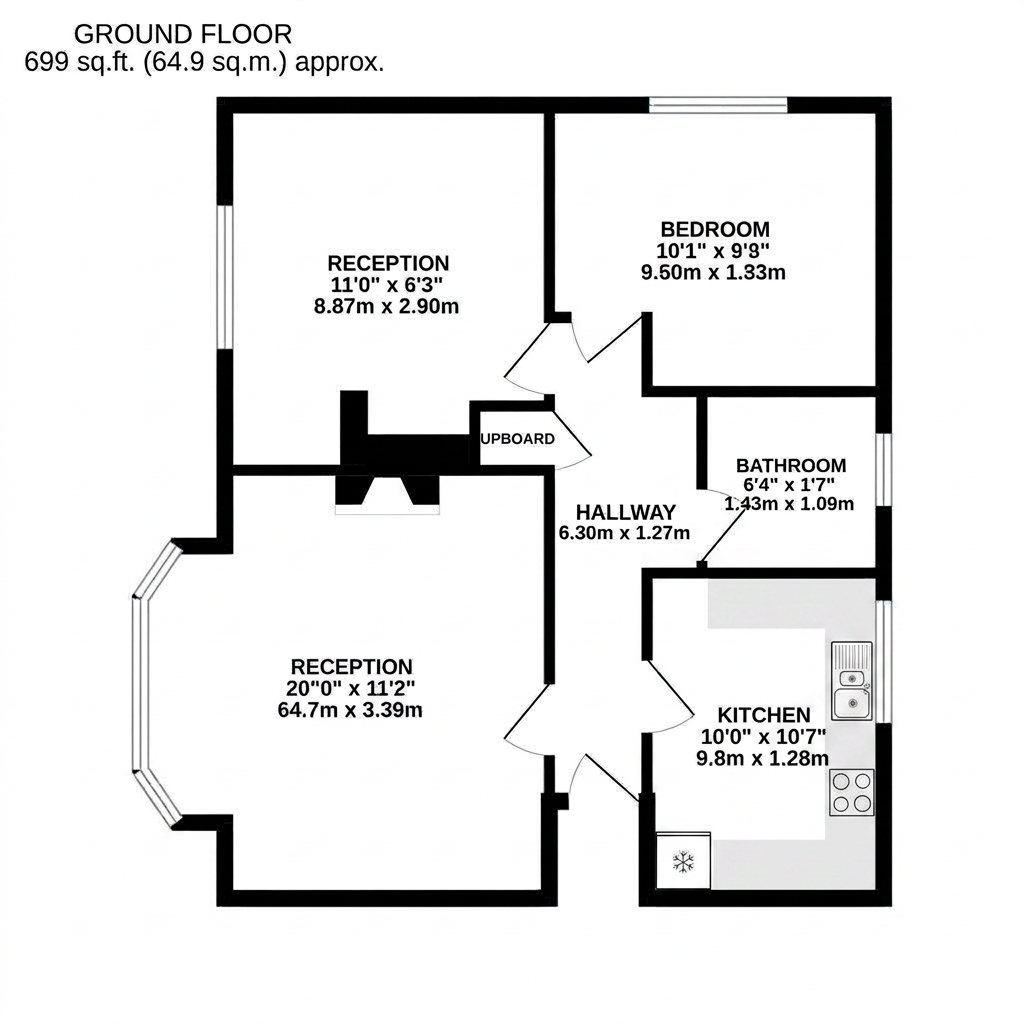 34, Enfield Road, Enfield floorplan