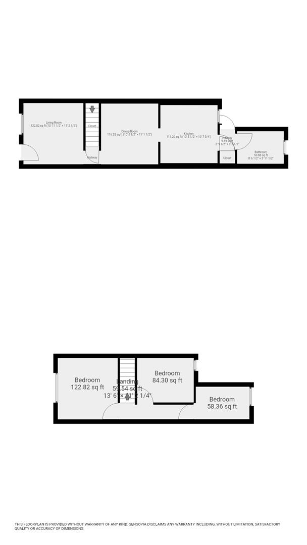 59, Woollard Street, Waltham Abbey floorplan
