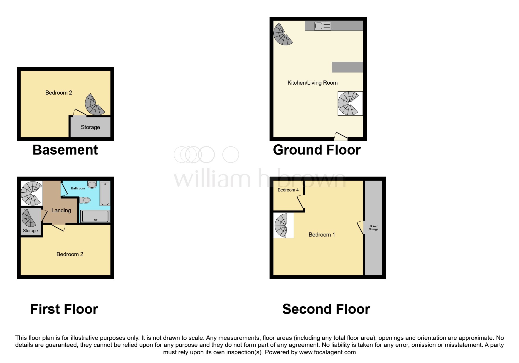 Apartment 1, 125, Racecommon Road, Barnsley floorplan