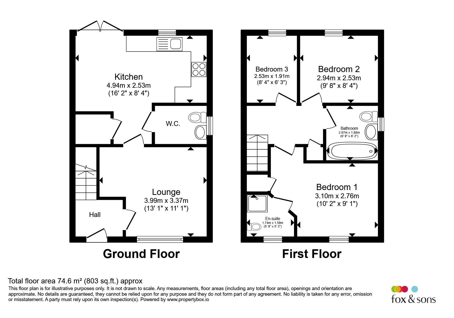7, Barber Gardens, Pevensey floorplan