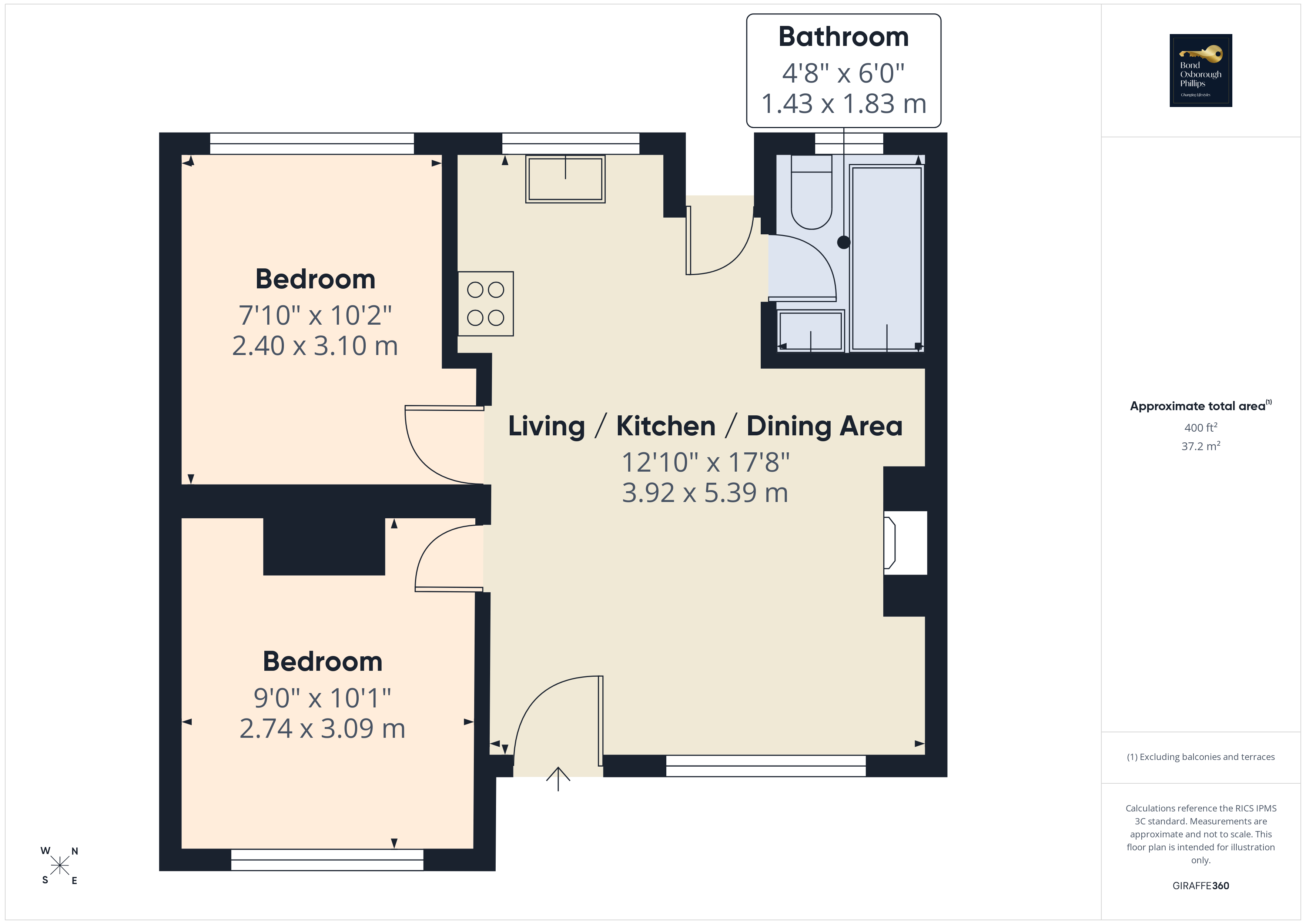 Evelyn, 2, Lundy Road, Cornwall floorplan