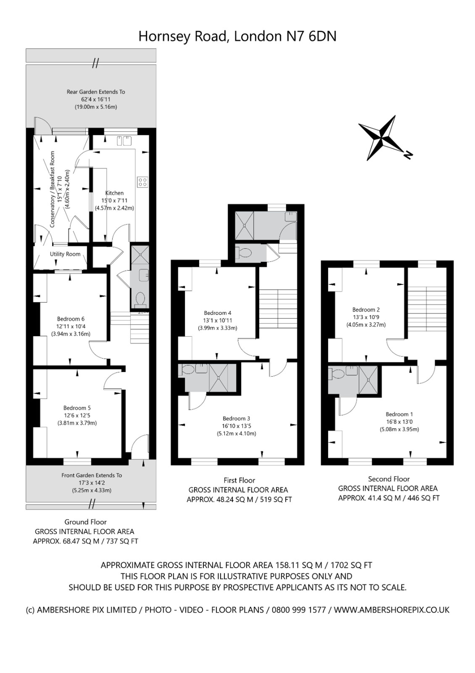 107 Hornsey Road, London floorplan