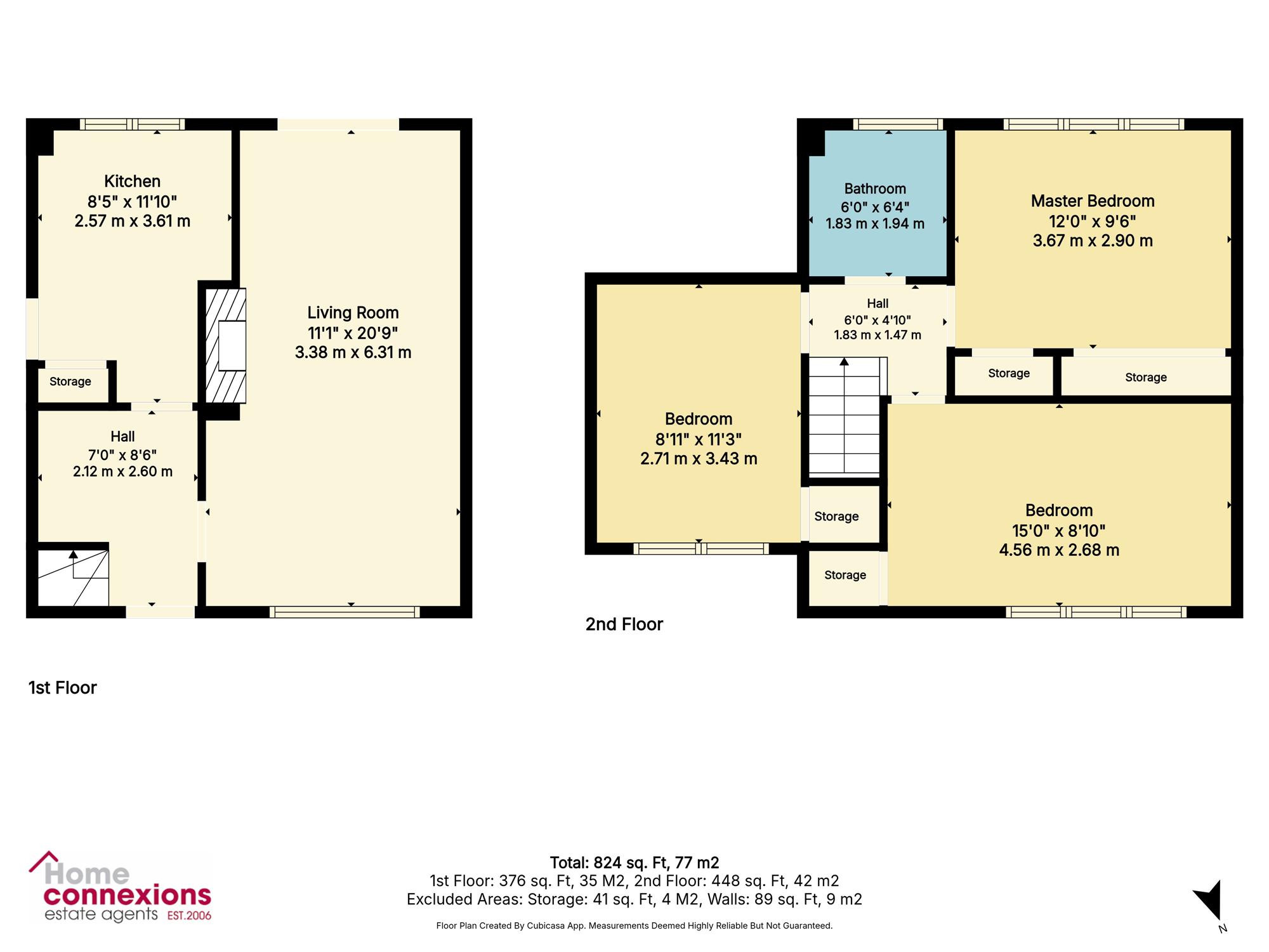 42, Chalmers Drive, Murray, EAST KILBRIDE floorplan