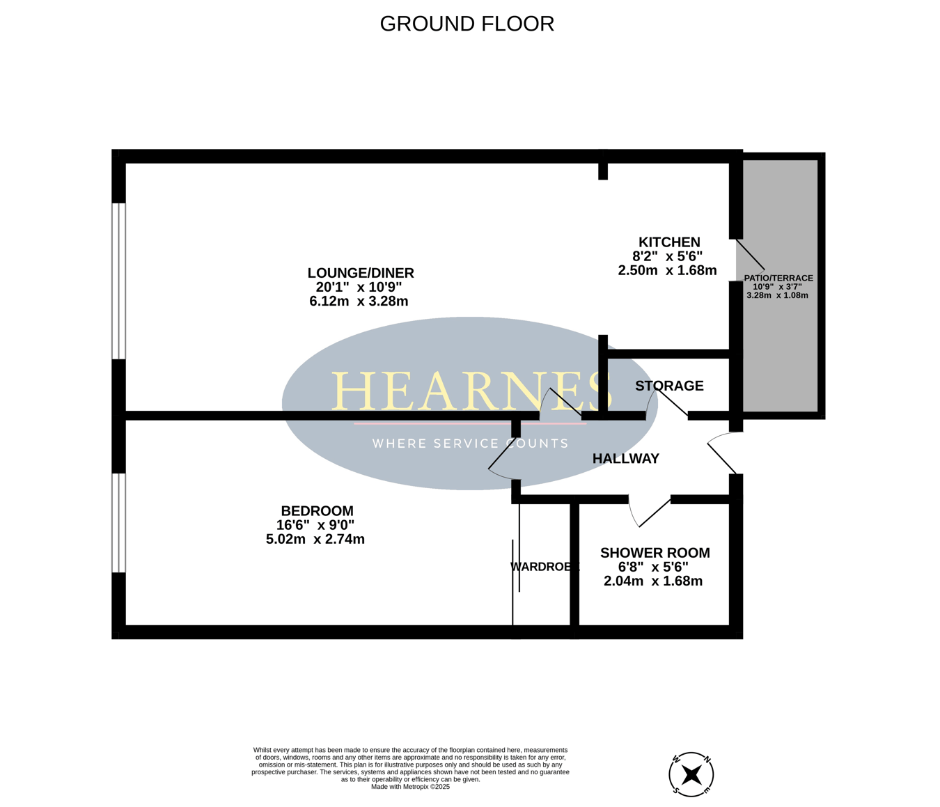 Flat 55 Homeview House, Seldown Road, Poole floorplan