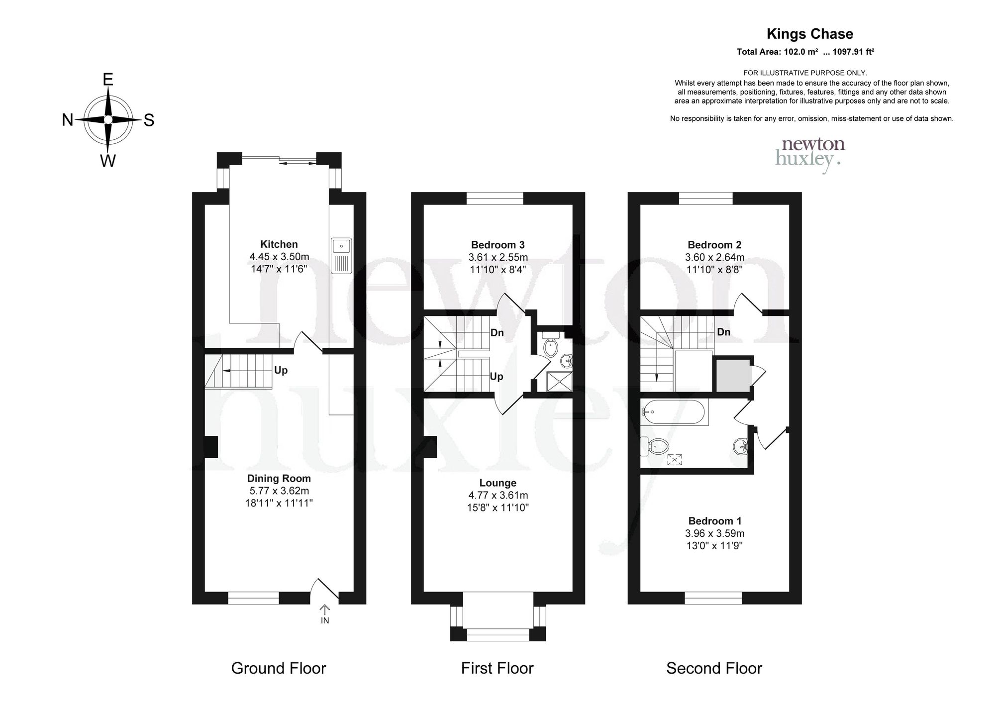 26 Kings Chase, East Molesey floorplan