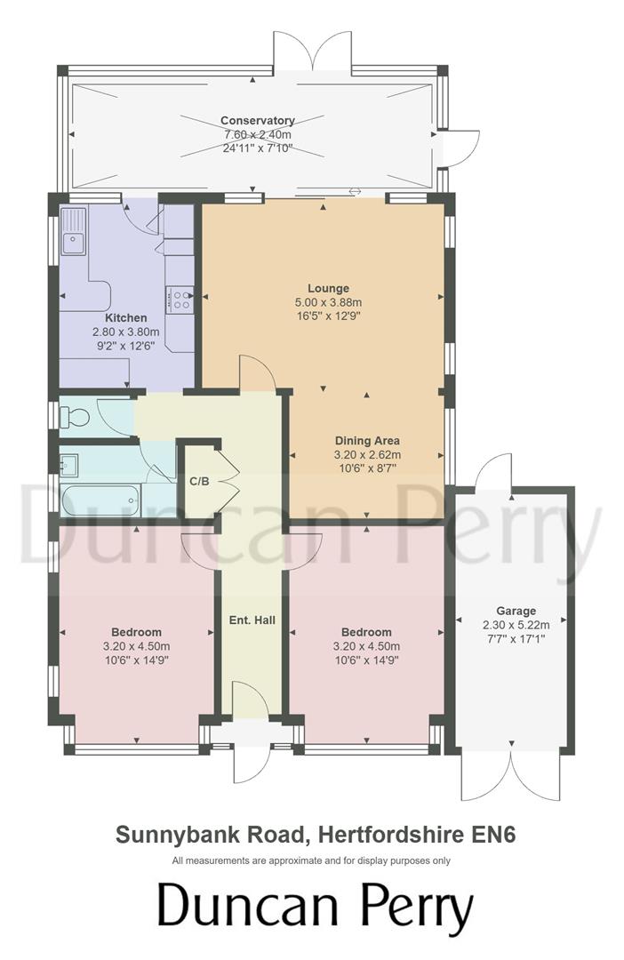 62, Sunnybank Road, Potters Bar floorplan