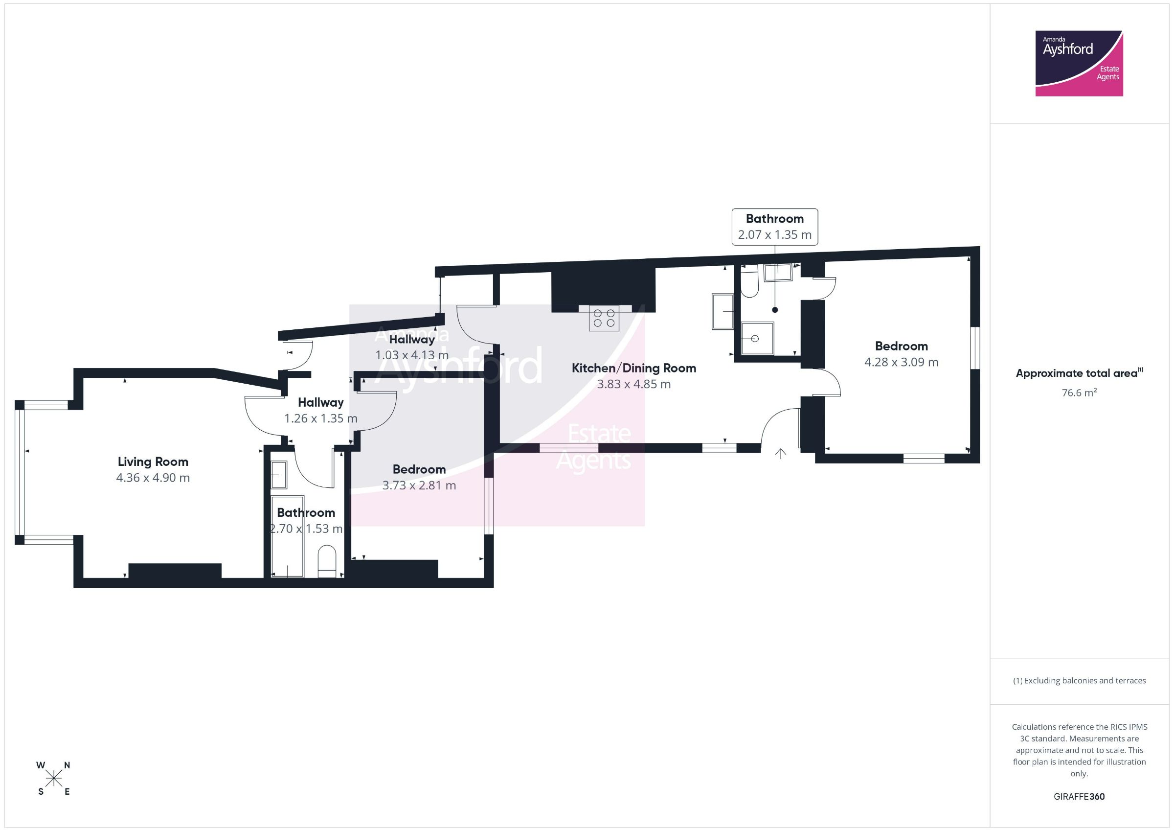Apartment 2, 44 Youngs Park Road, Paignton floorplan
