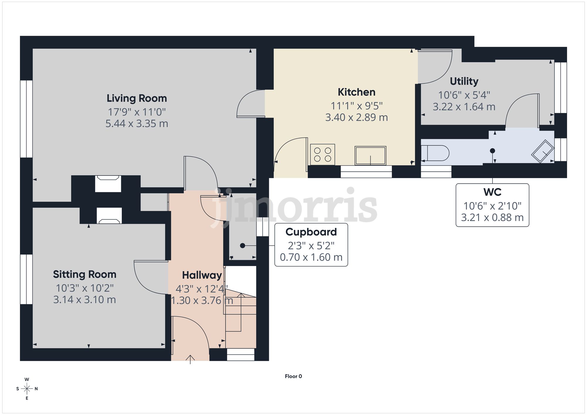 4 Bryn Deri, Fishguard floorplan