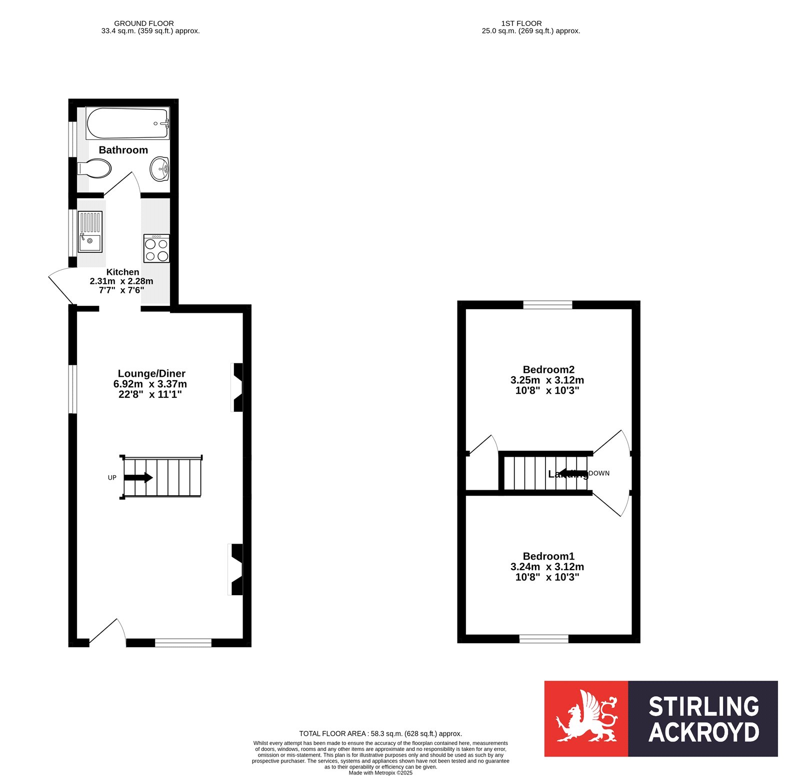 1, Coventry Road, London floorplan