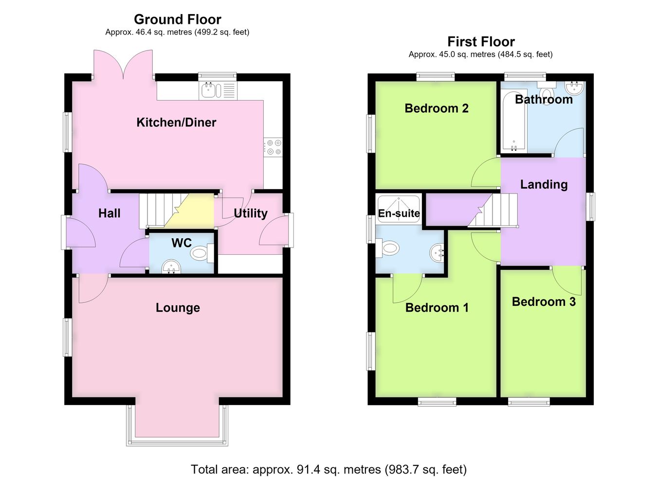 29, Clover Way, Boston floorplan