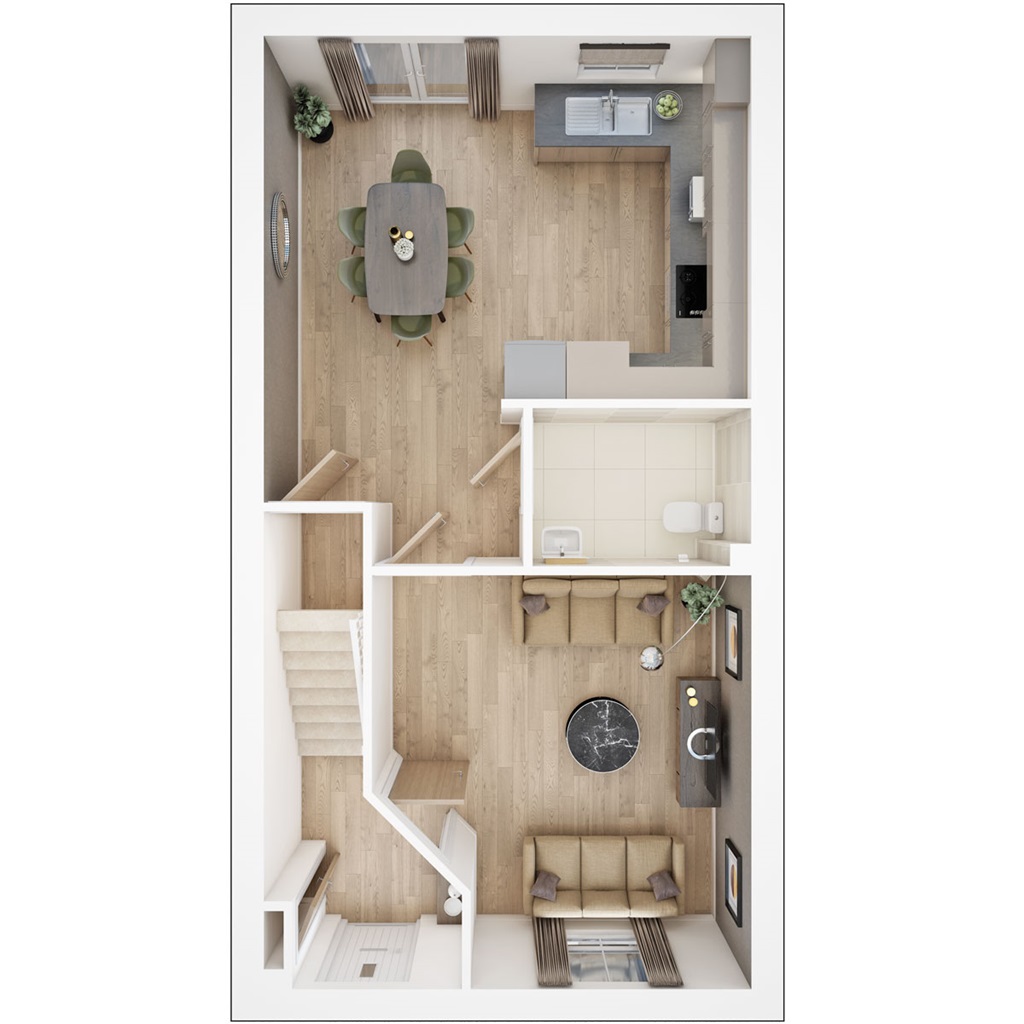 The Henlow - Plot 80, Robin Gardens, Lady Lane, Swindon floorplan